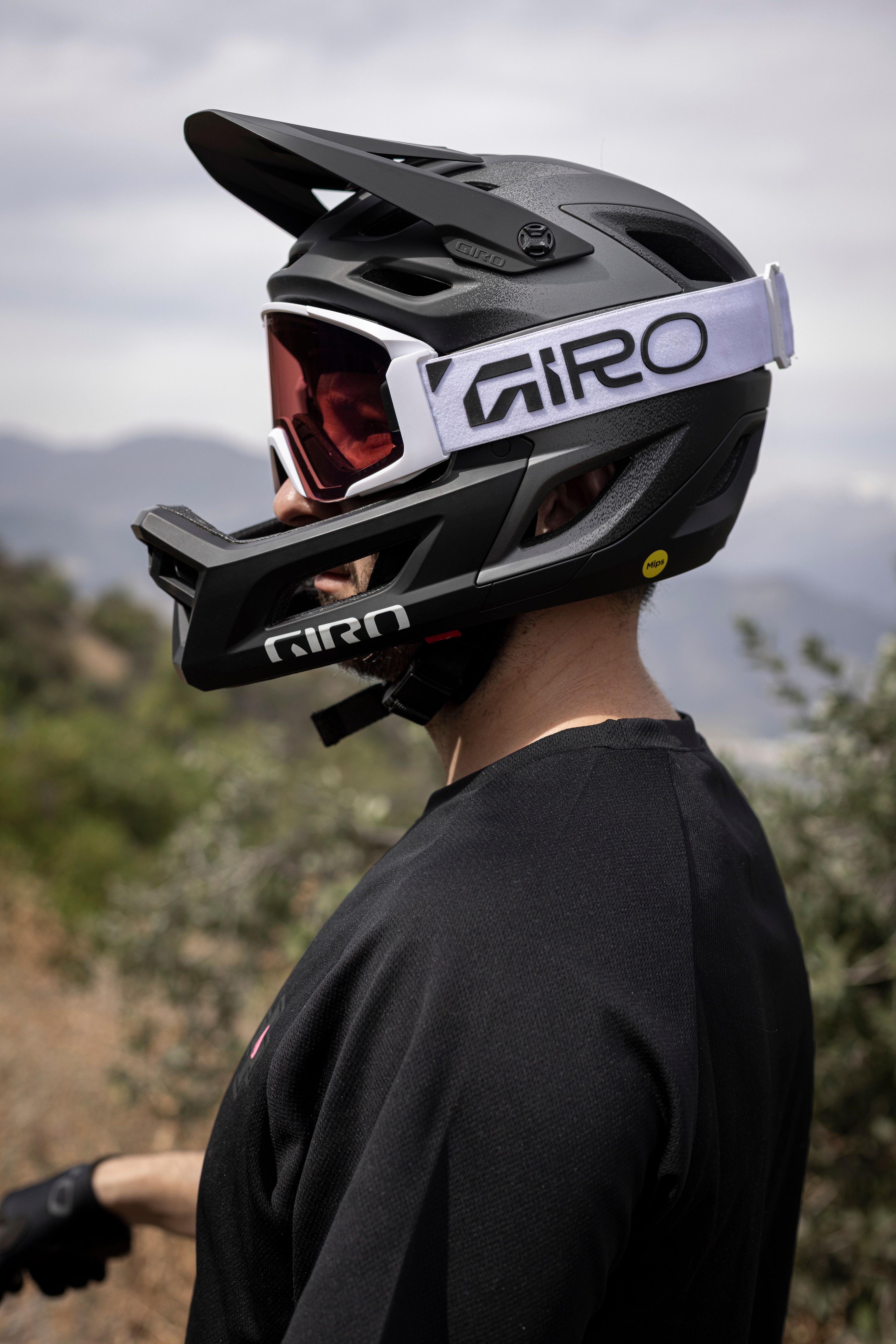 ANTIPARRA GIRO DROPLINE MTB WHITE VIVID TRAIL/CLEAR-4