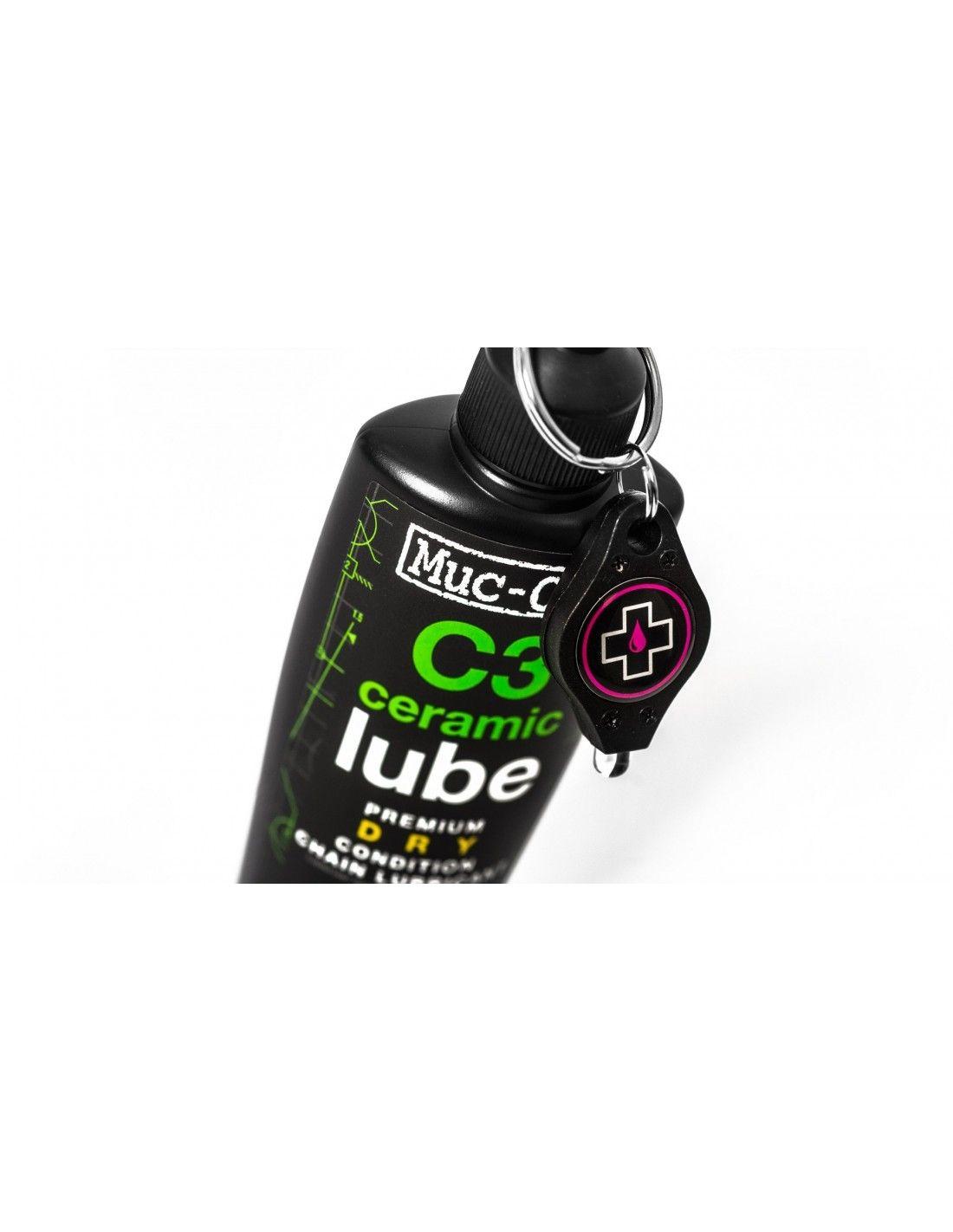 Lubricante de cadena seco dry C3 ceramic lube Muc-Off 120ml-2