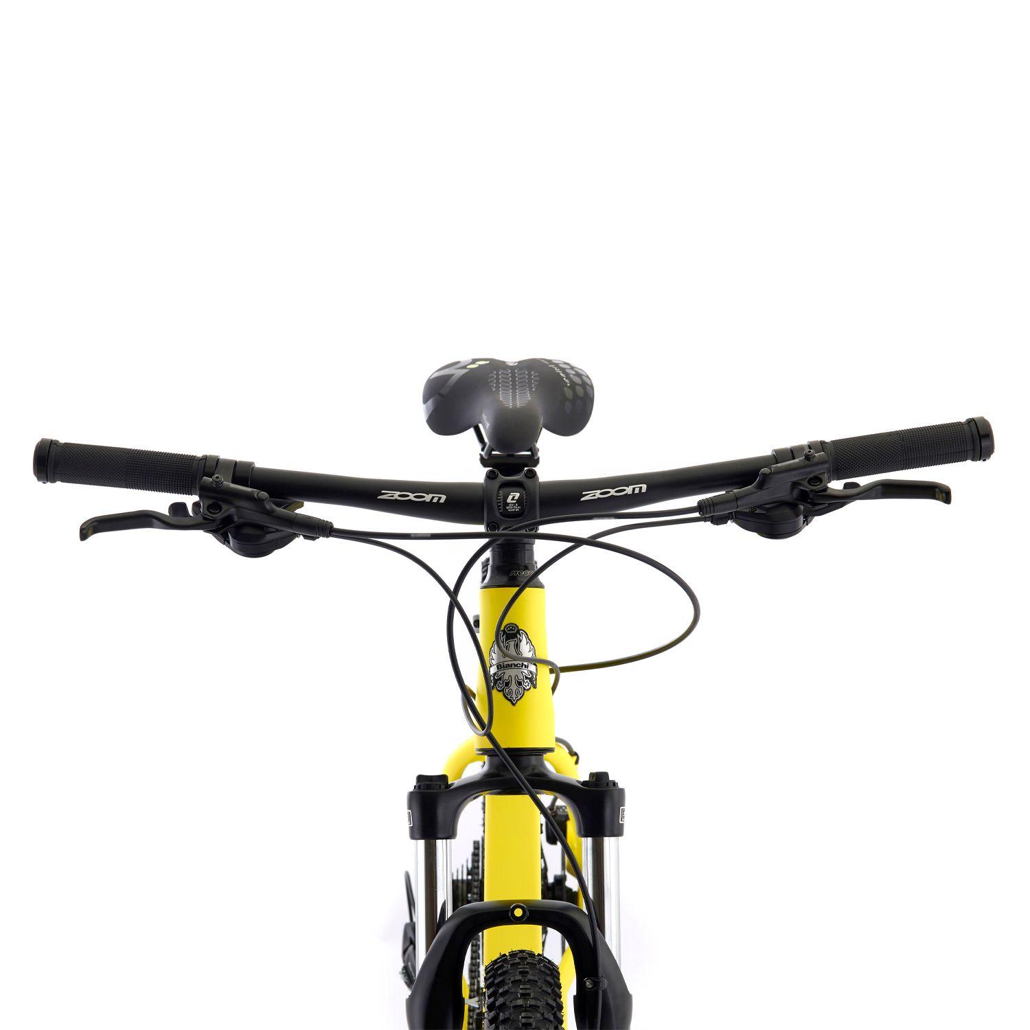 BICICLETA BIANCHI AGGRESSOR 27.5 SX AMARILLO SEMI MATTE-4