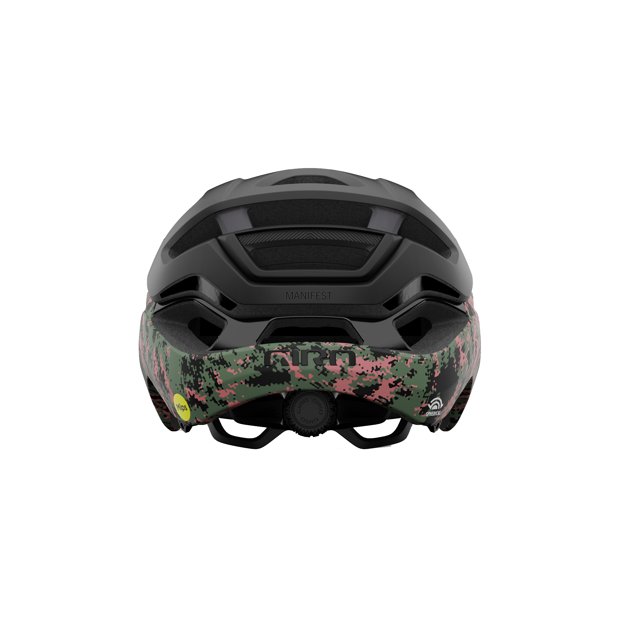 CASCO GIRO MANIFEST SPHERICAL MATE BLACK STATIC-2