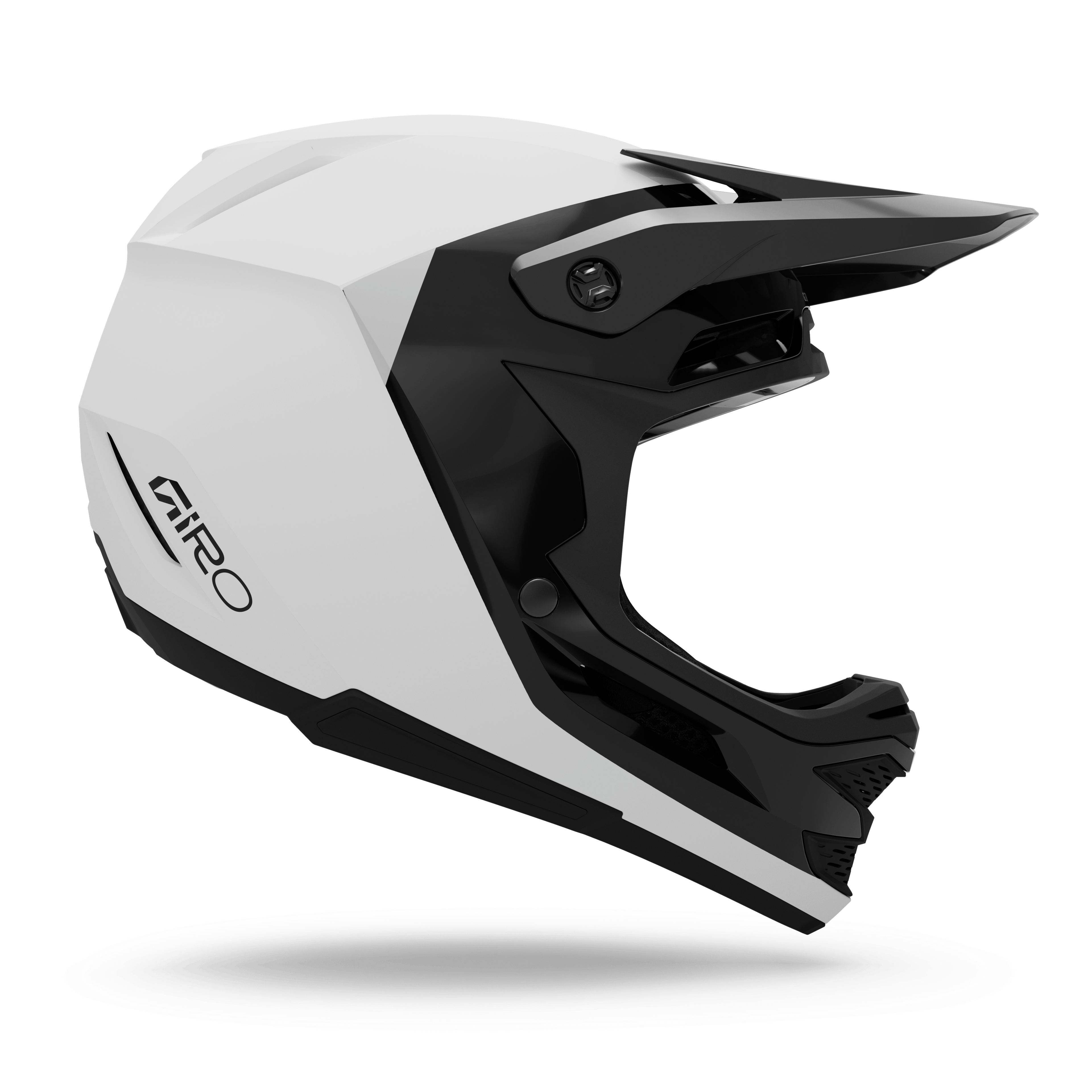 CASCO GIRO INSURGENT SPHERICAL MATTE WHITE/GLOSS BLACK-2