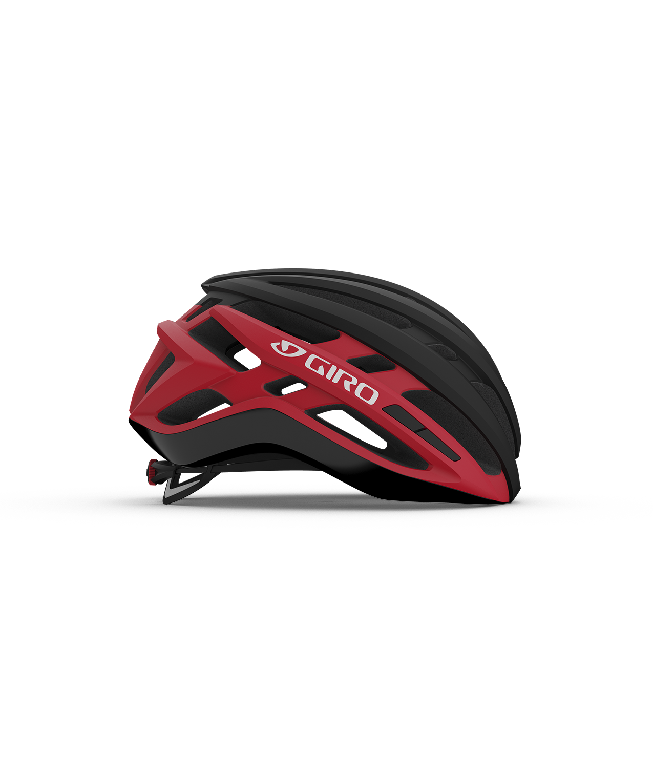 CASCO GIRO AGILIS MATE BLACK BRIGHT RED-3