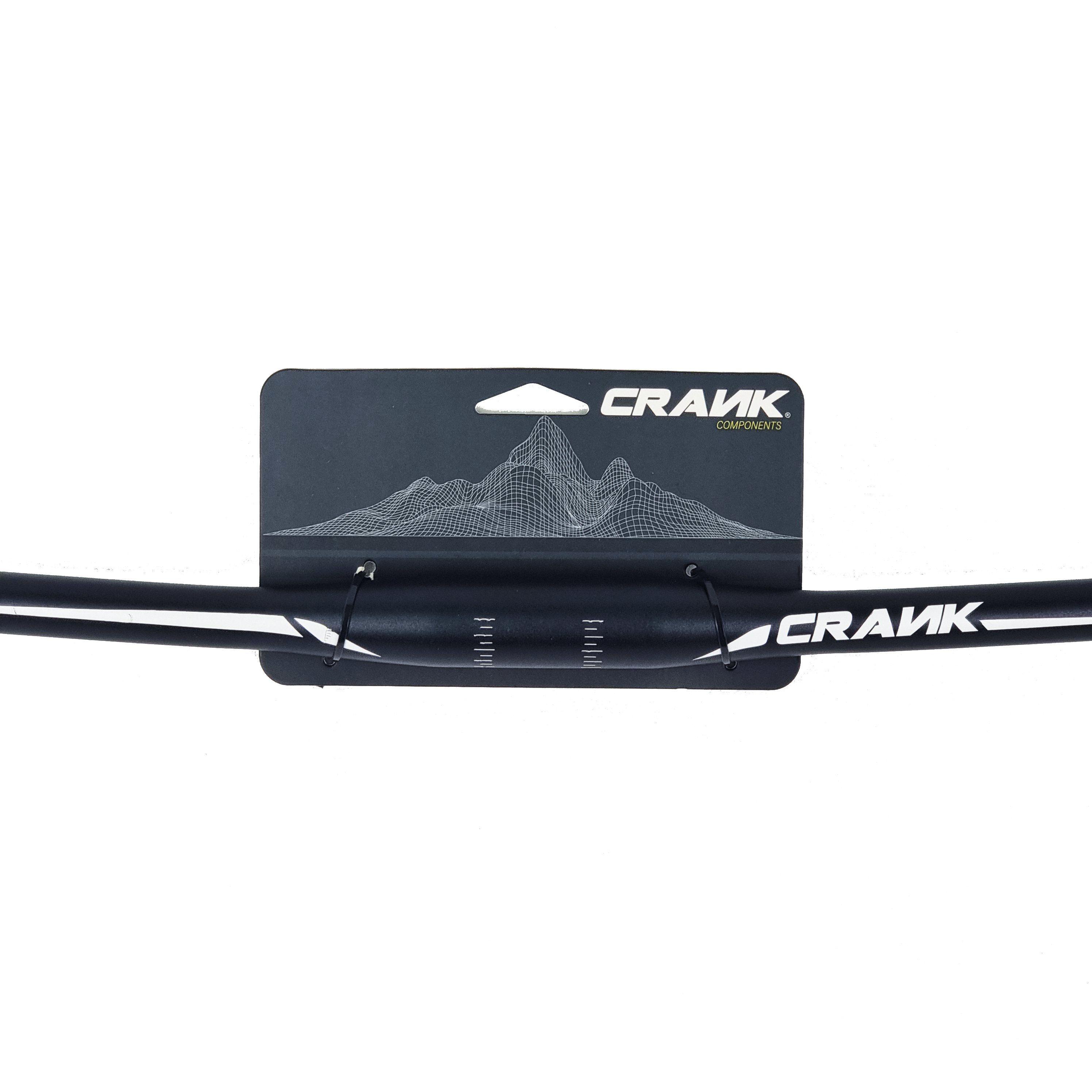 MANUBRIO CRANK FLAT BLACK/WHITE 31.8X800 MM-3