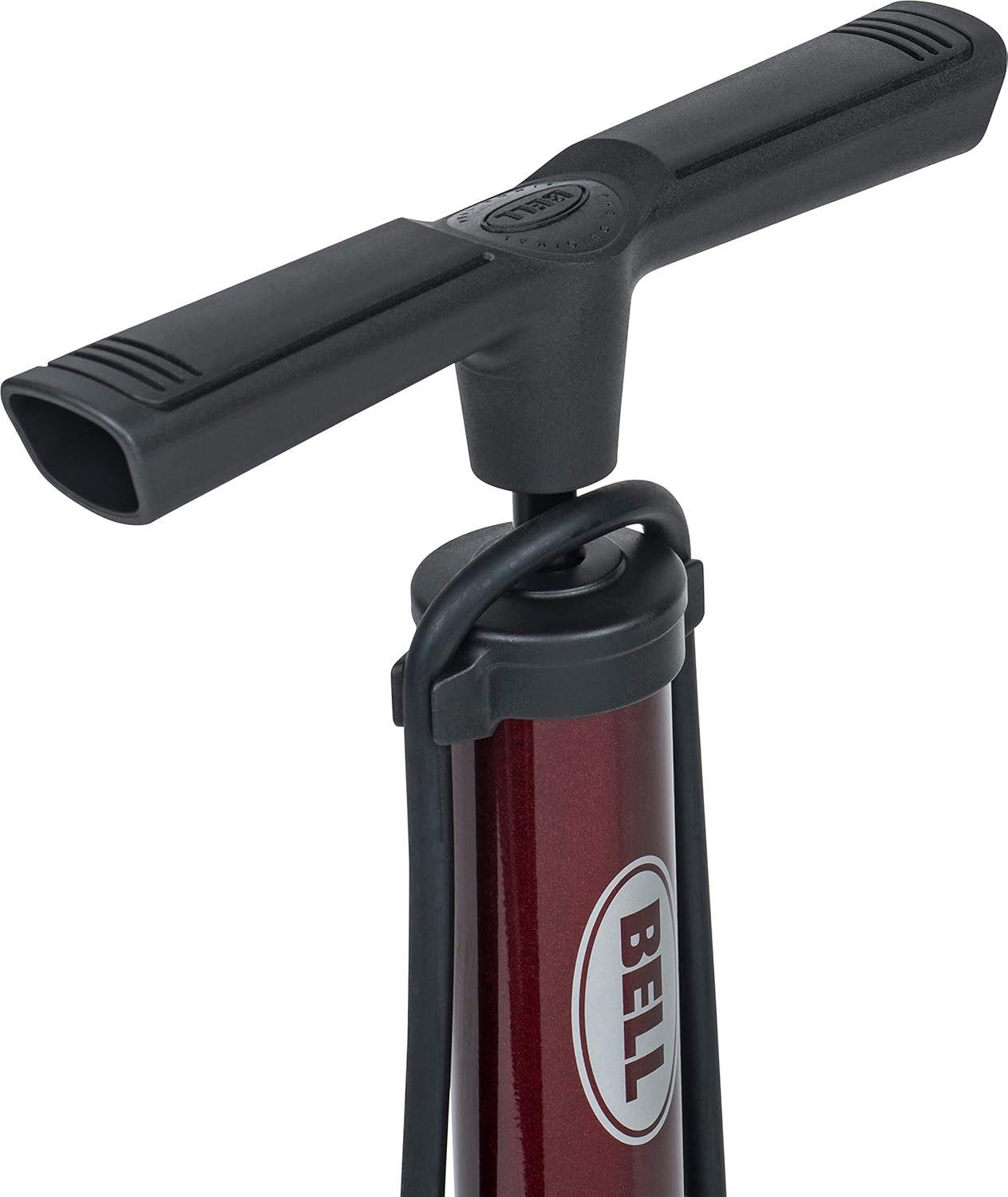 BOMBIN DE PIE CON MANOMETRO BELL ZEPHYR 550 CON MANOMETRO-2