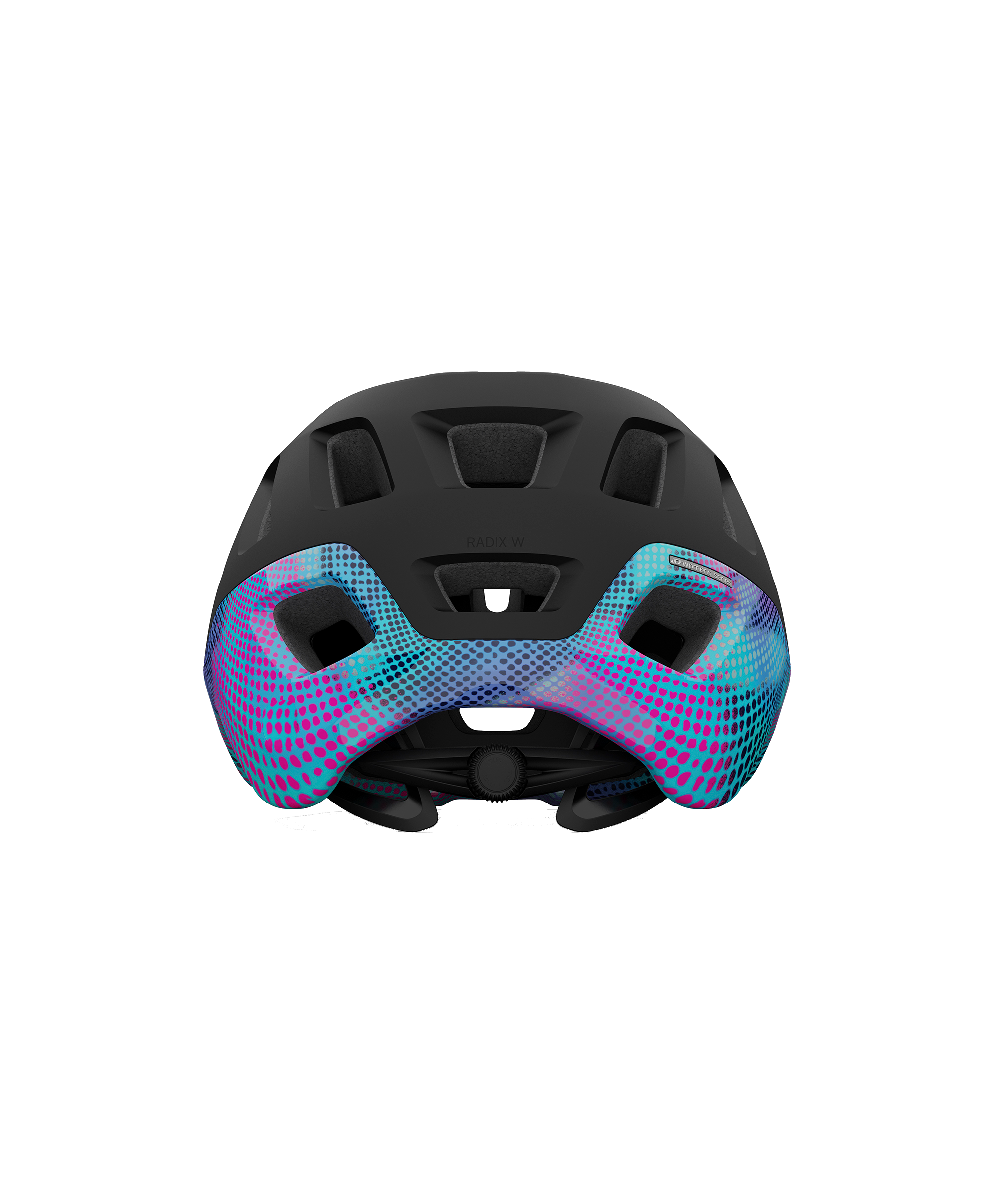CASCO GIRO RADIX WOMAN MATE BLACK CHROMA  DOT-2