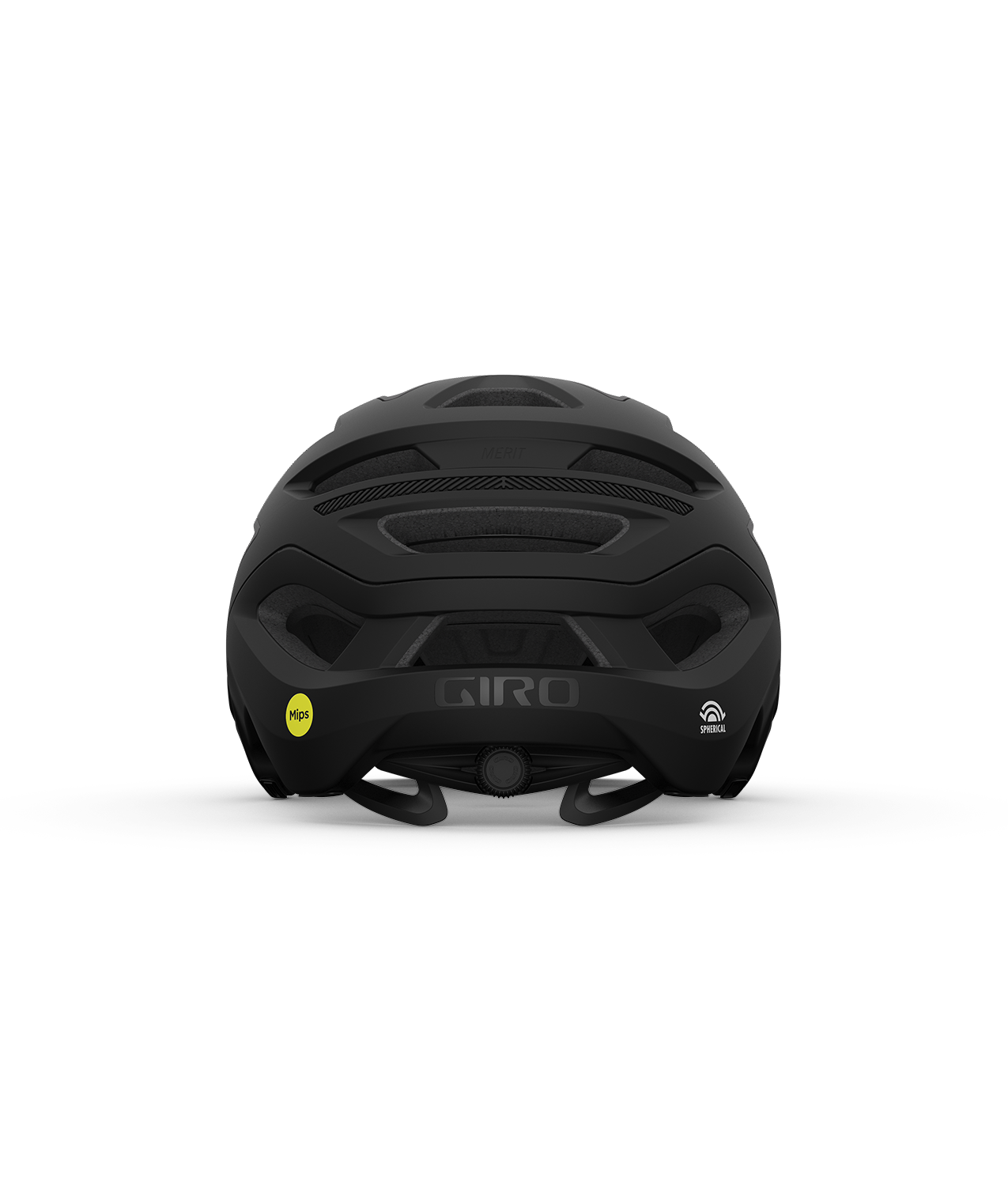 CASCO MTB GIRO MERIT SPHERICAL MATE BLACK-2
