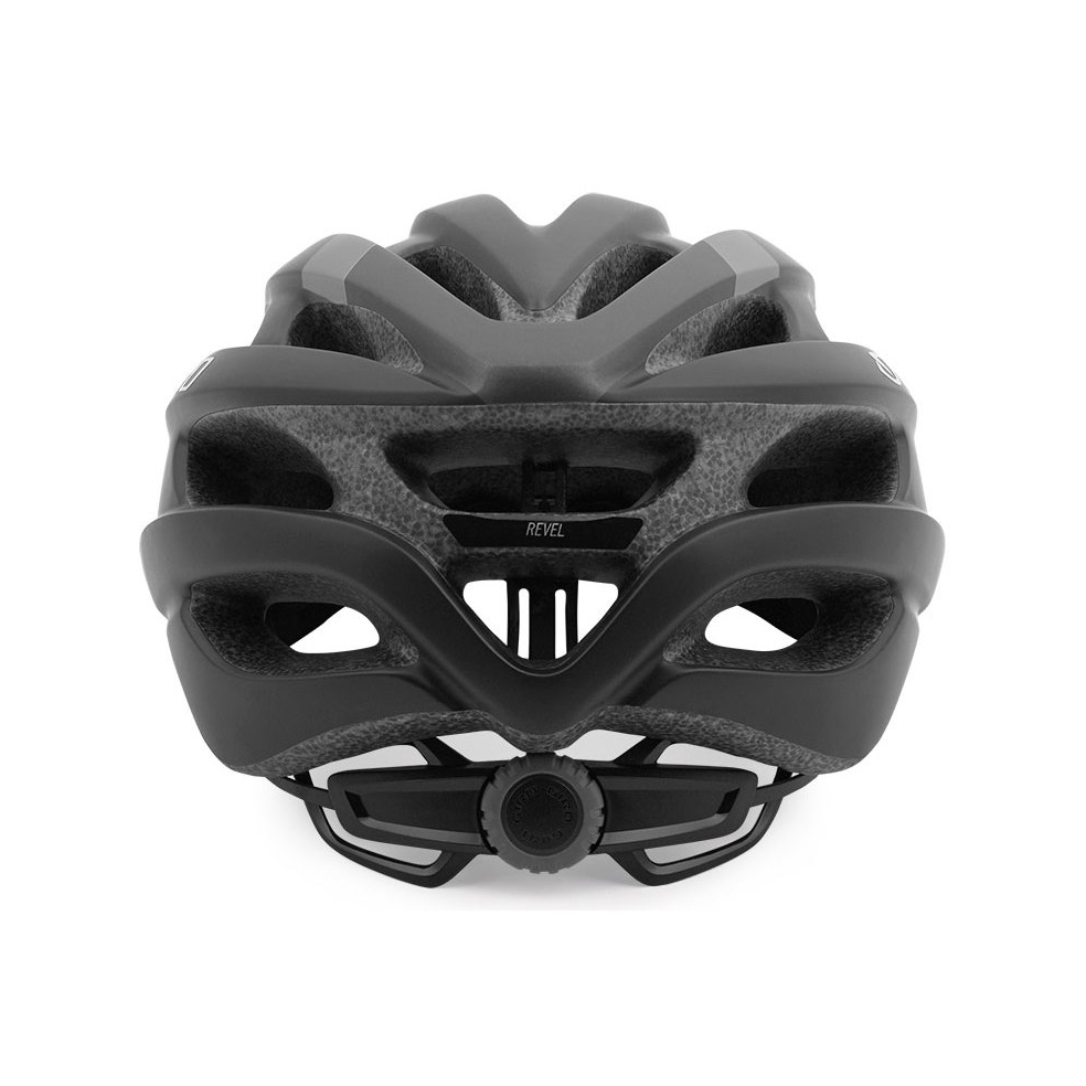 CASCO GIRO REVEL BLK/CHAR T/UNIV-2