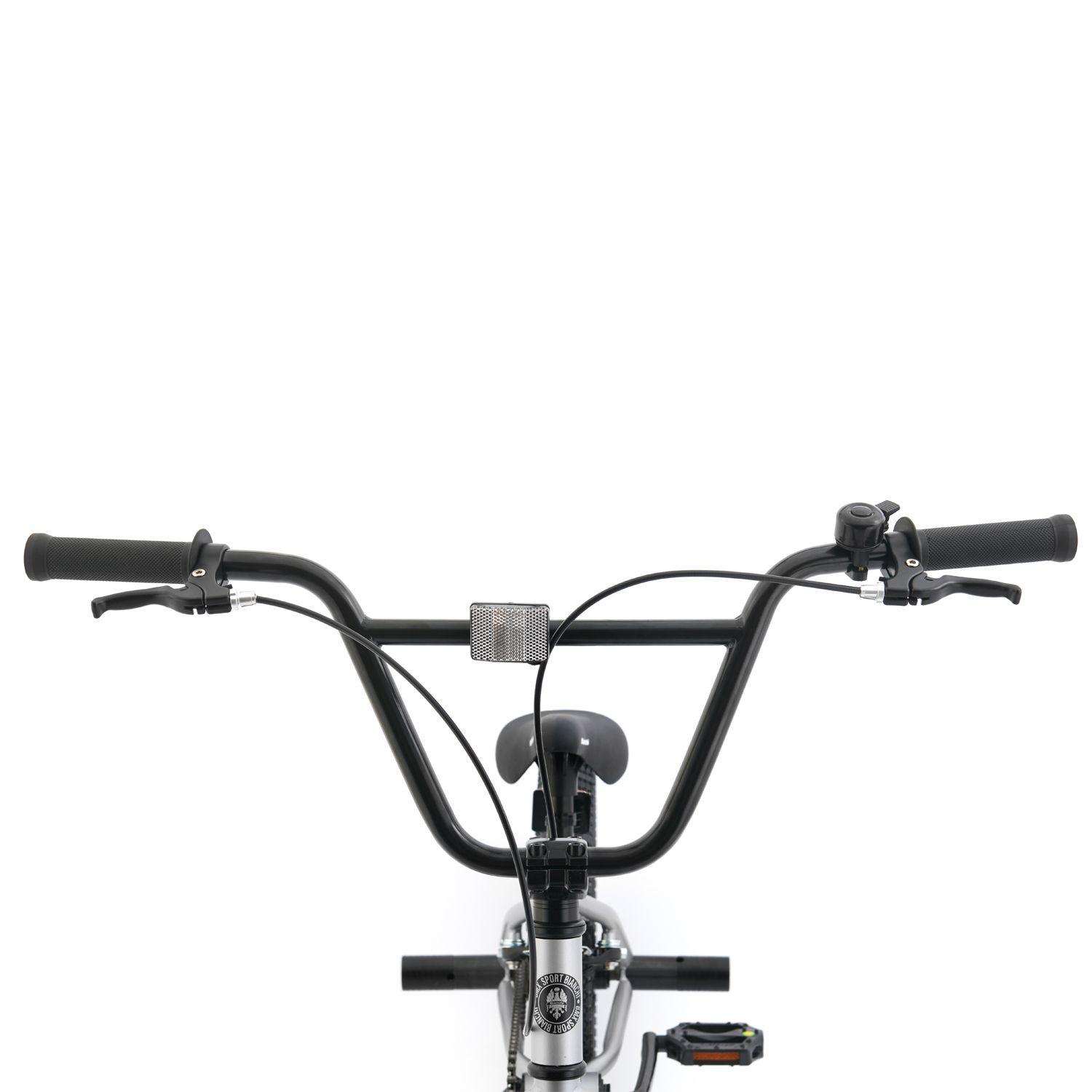 BICICLETA BIANCHI FREESTYLE SPORT (BMX) GRIS PLATA-2