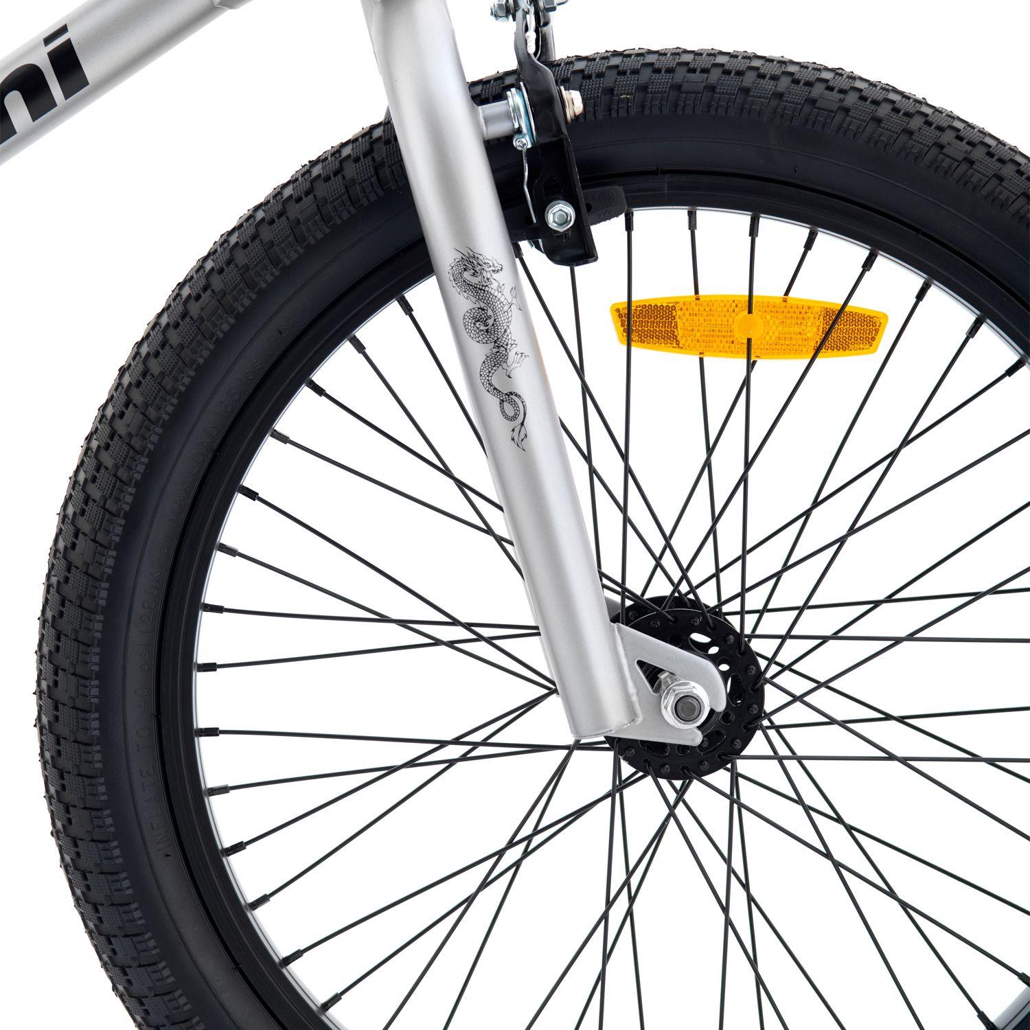 BICICLETA BIANCHI FREESTYLE SPORT (BMX) GRIS PLATA-4