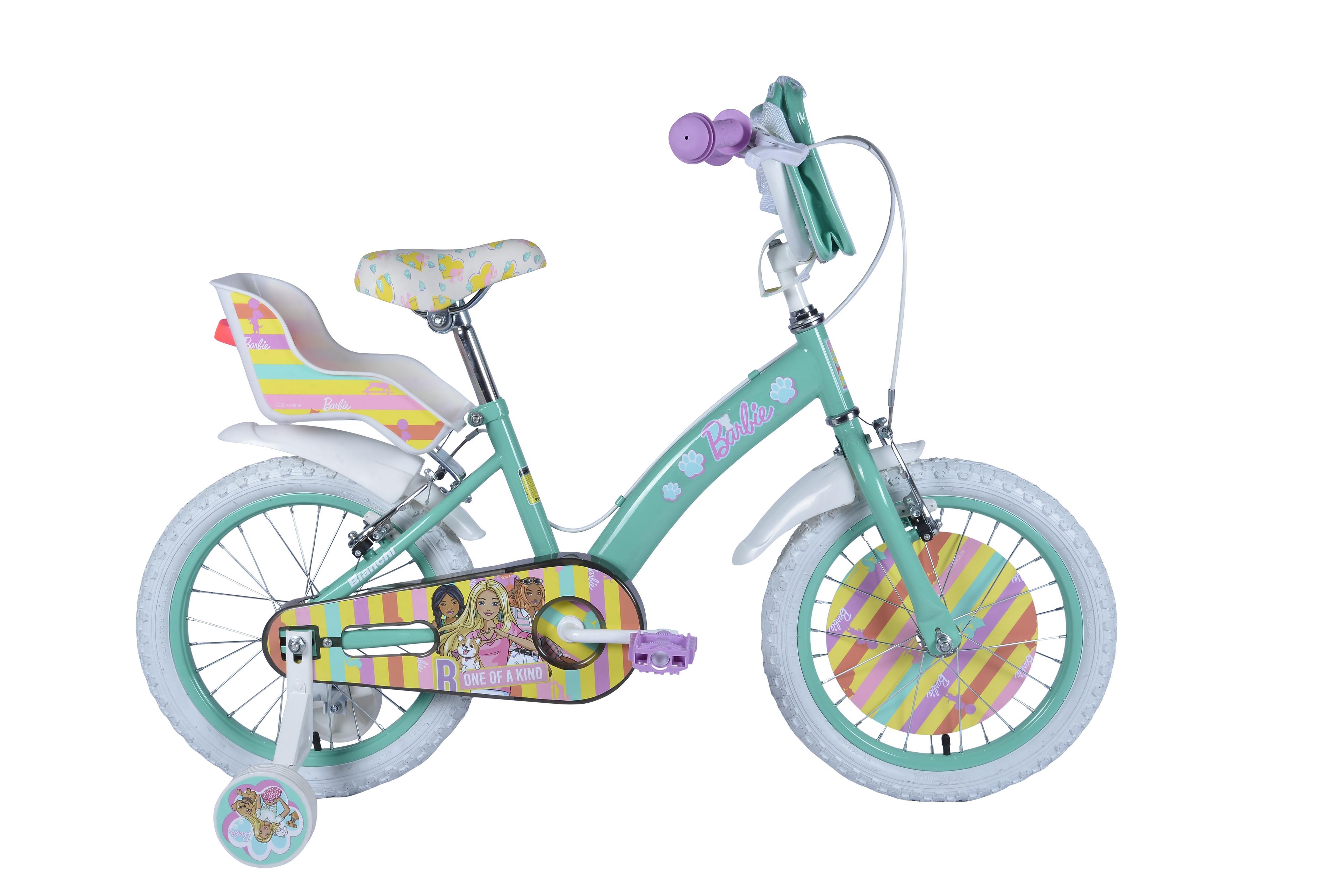 BICICLETA BARBIE 16 VERDE-0