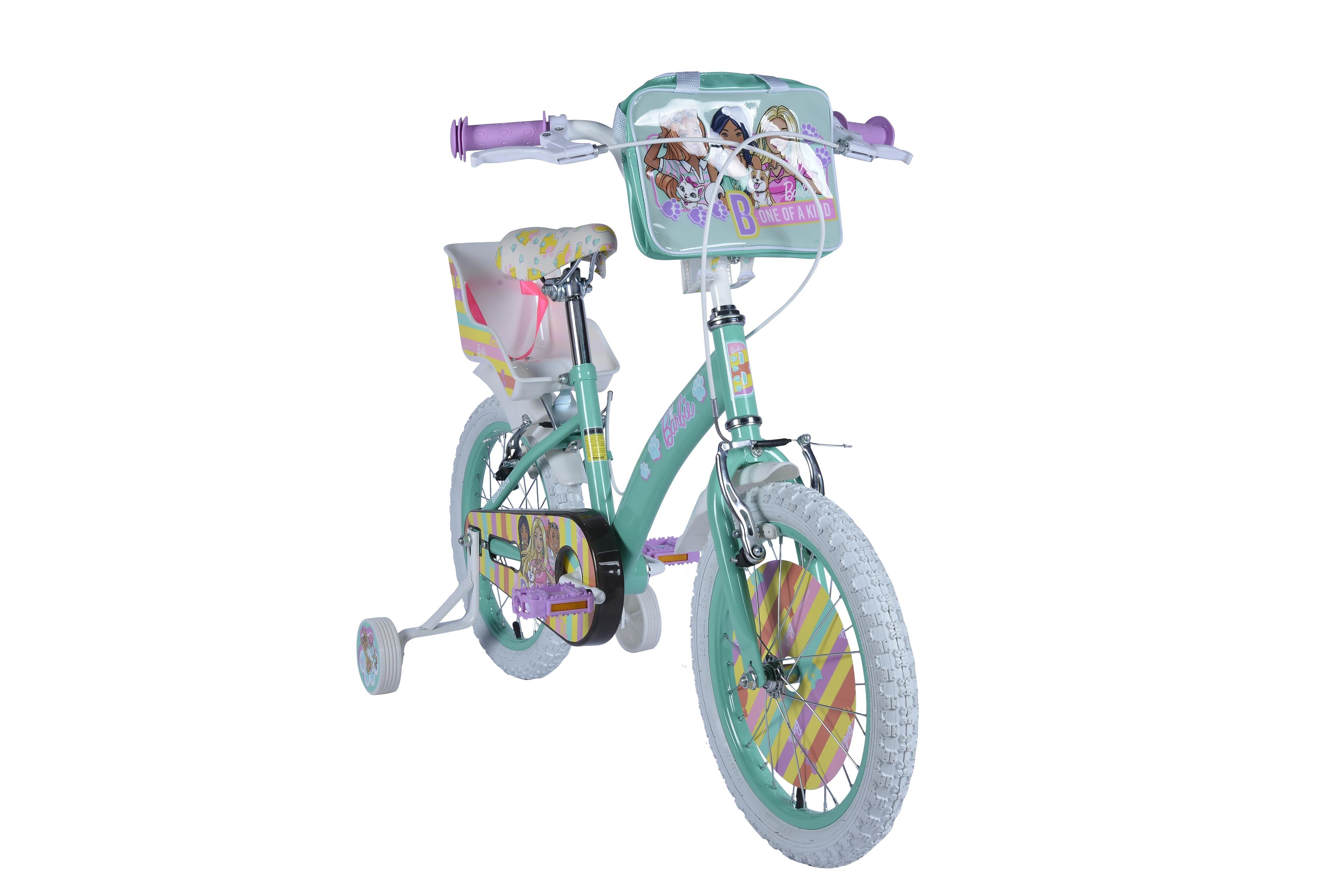 BICICLETA BARBIE 16 VERDE-5