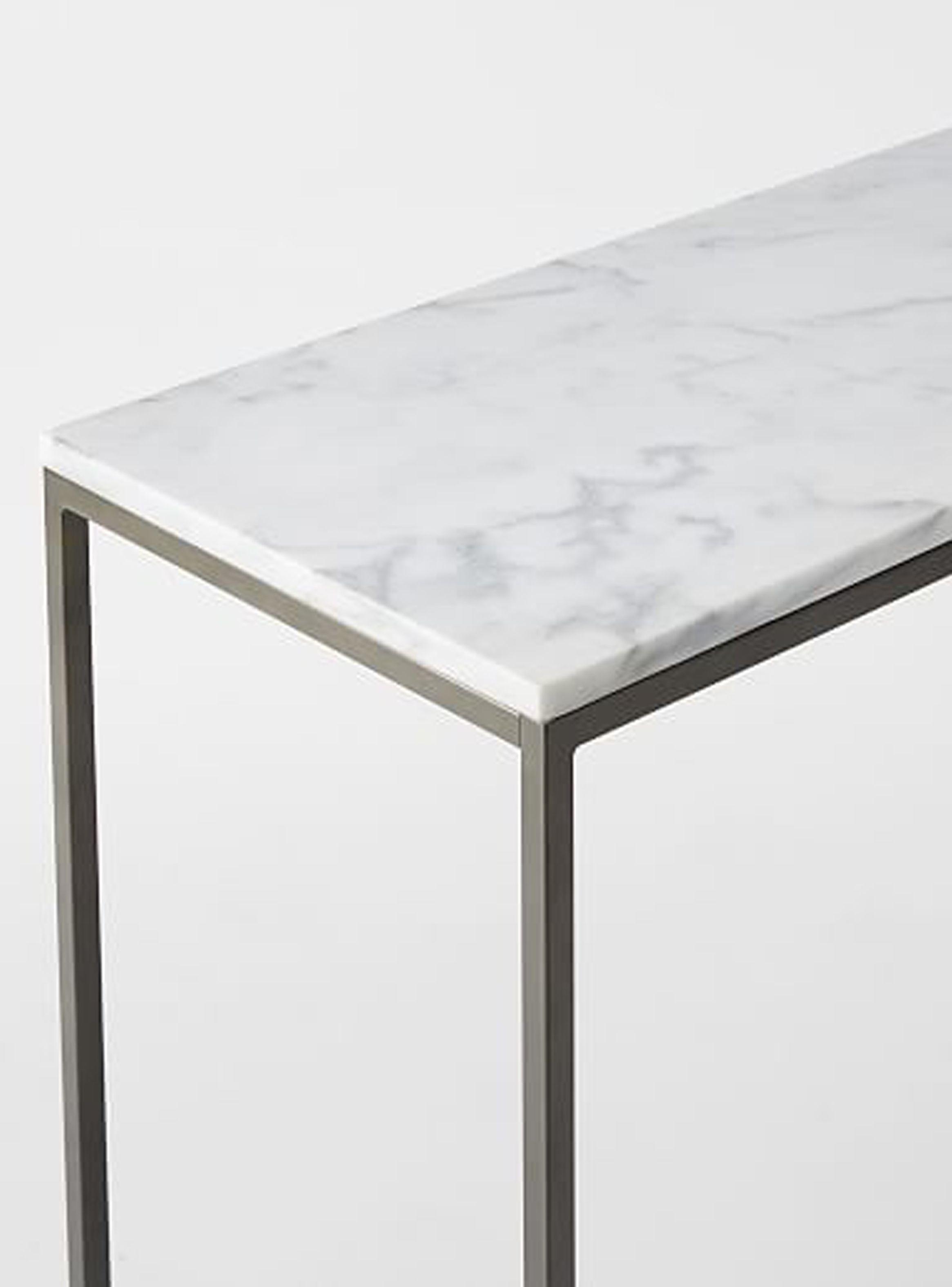 Arrimo Mármol Blanco Carrara 90 cm. x 25 cm.-1