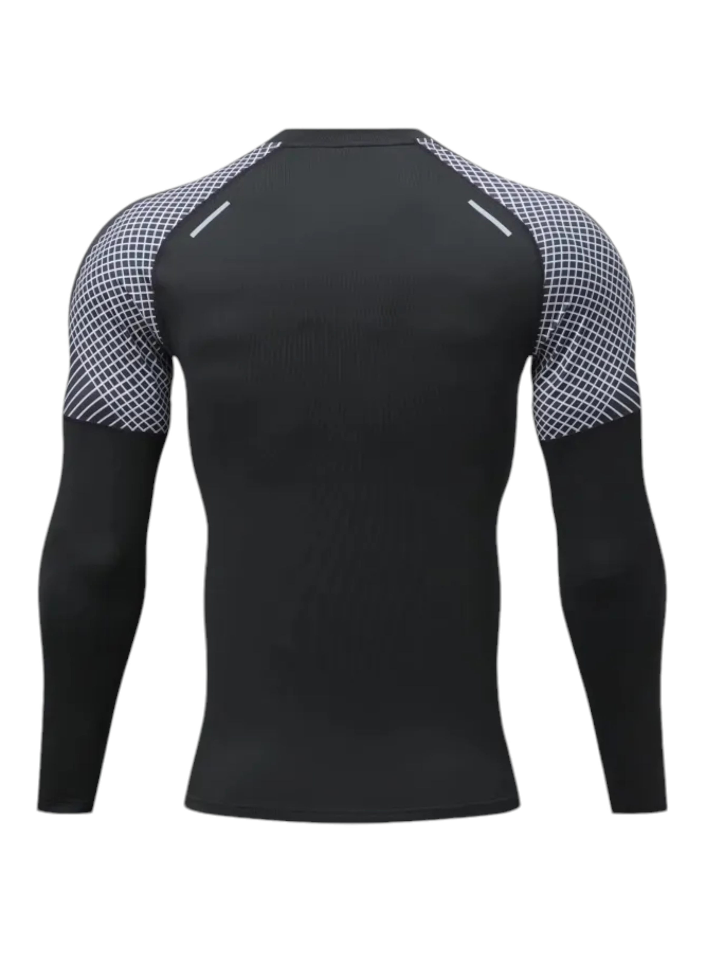 Polera Deportiva Compresión Negra Marca BHAP-3