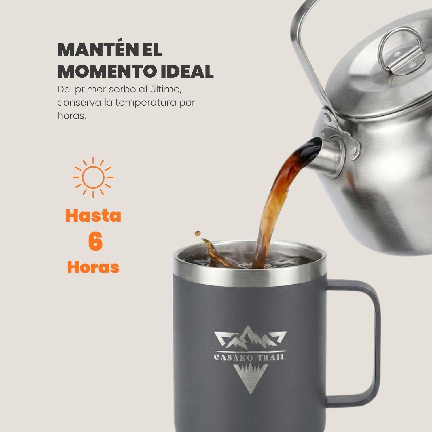 Mug térmico 700 ml Inox Slide Lid acero inoxidable Negro Volcánico-2