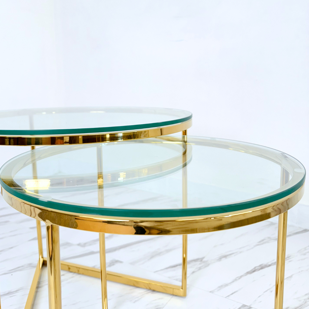 DÚO MESA DE CENTRO LIVING MODELO CASCADA-3