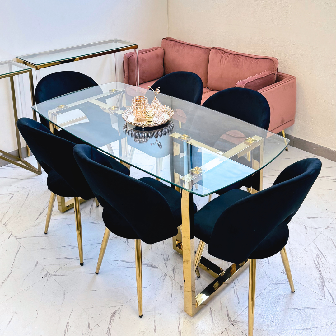 Juego de comedor de 6 Sillas Modelo Verona-0