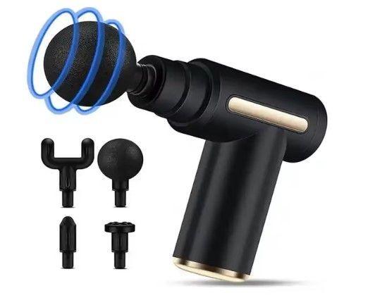 Masajeador Muscular Vibrador Recargable - Alivio y Relax al Alcance de Tu Mano-0