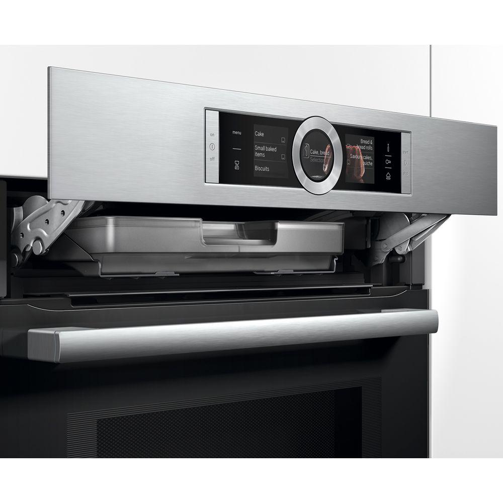Horno con Microondas 4D Hotair Bosch Dish Assist 60cm 67 Lts-2