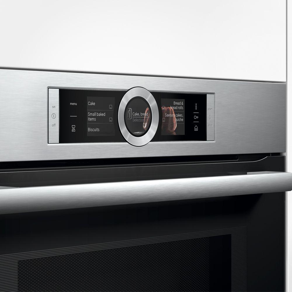 Horno con Microondas 4D Hotair Bosch Dish Assist 60cm 67 Lts-3