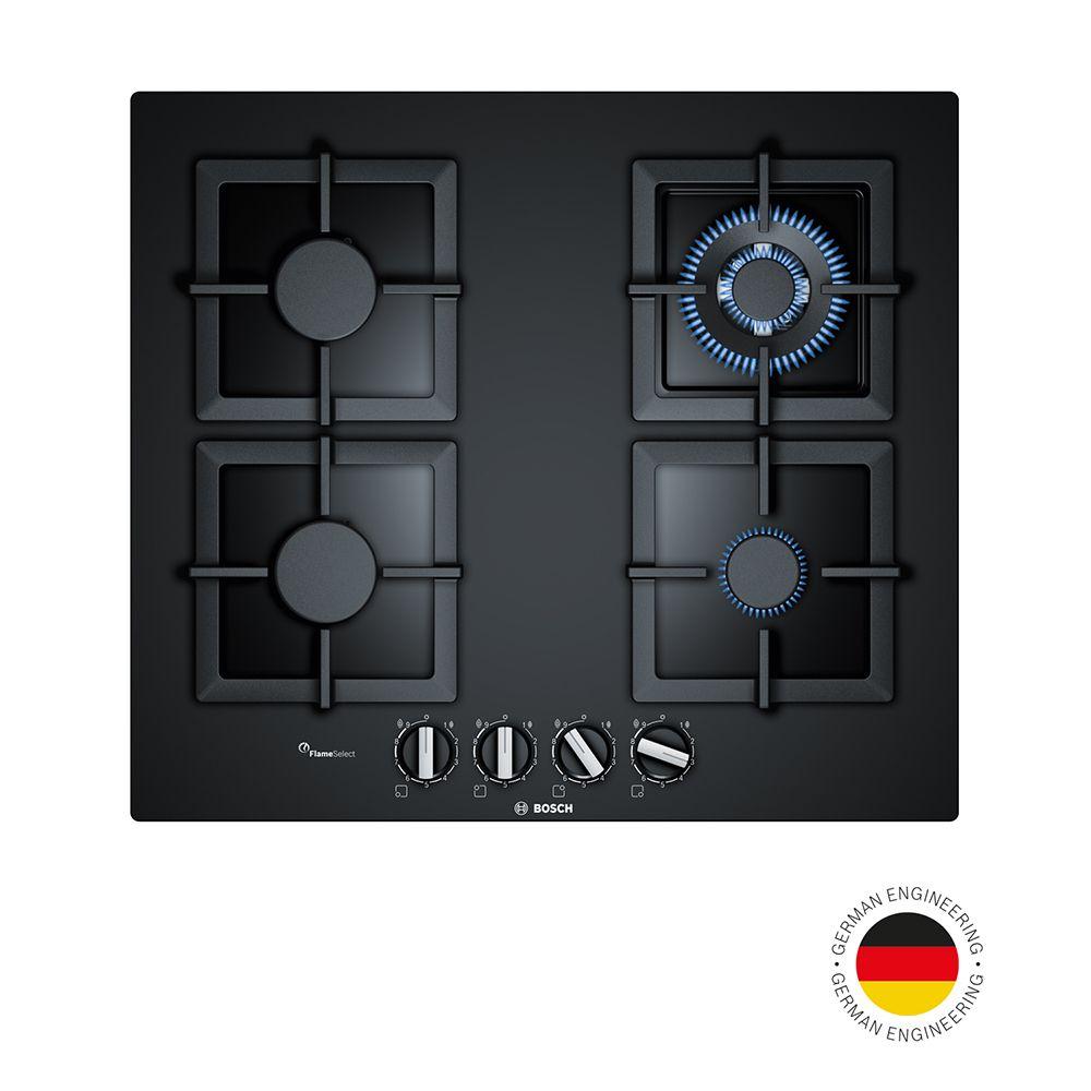 Encimera a Gas Vidrio Templado Bosch PPH6A6B20 60 cm-8