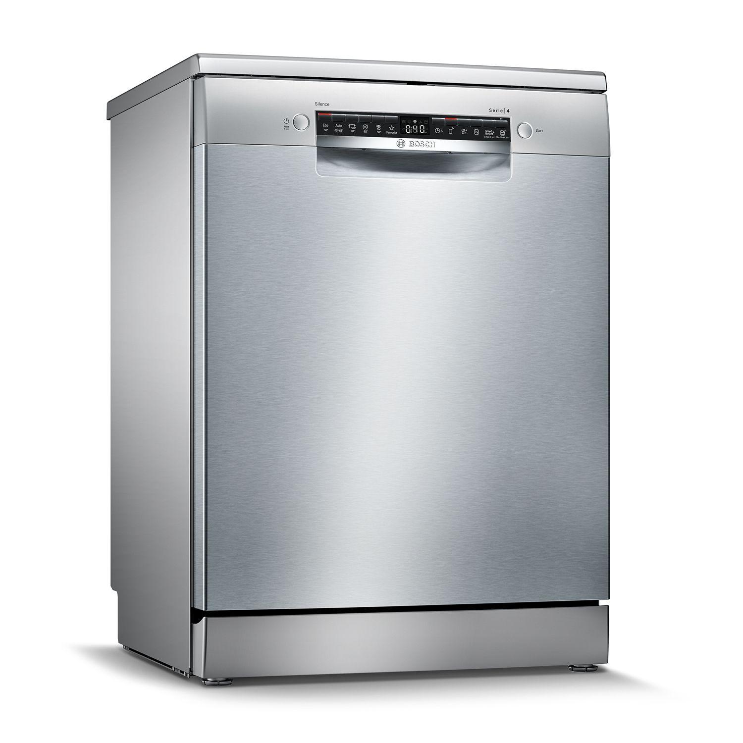 Lavavajillas Bosch Libre instalación 60cm antihuellas Serie4-0