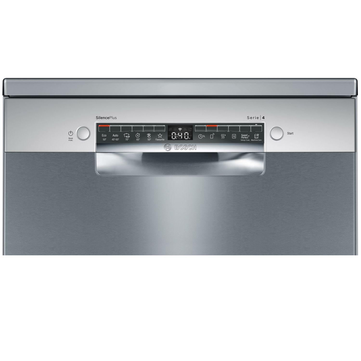 Lavavajillas Bosch Libre instalación 60cm antihuellas Serie4-1