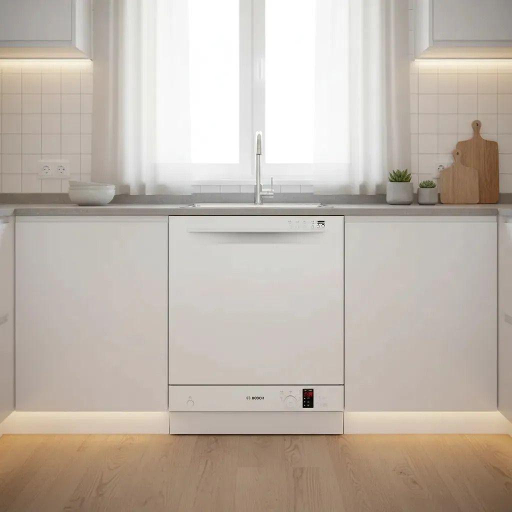 Lavavajillas Libre Instalación Bosch 6 Cubiertos Blanco-1