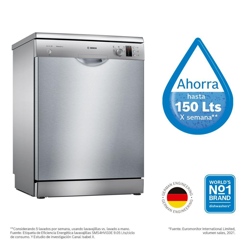 Lavavajillas Bosch Libre instalación 60cm antihuellas-5