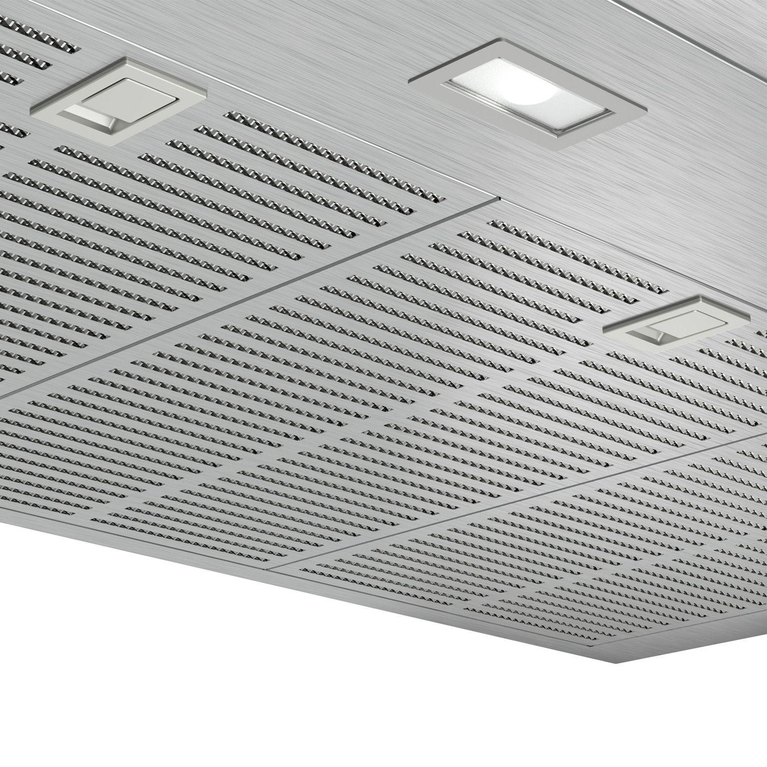 Campana Decorativa de pared Bosch 90 cm Filtros de Aluminio-2
