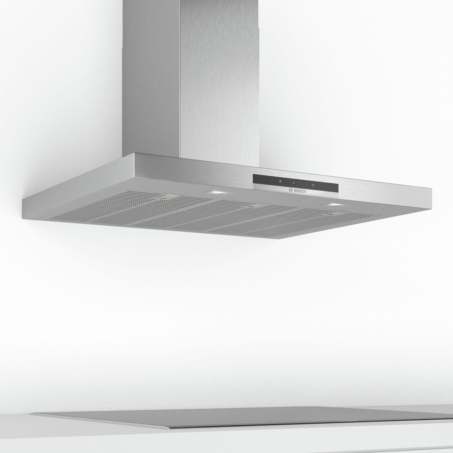 Campana Decorativa de pared Bosch 90 cm Filtros de Aluminio-4