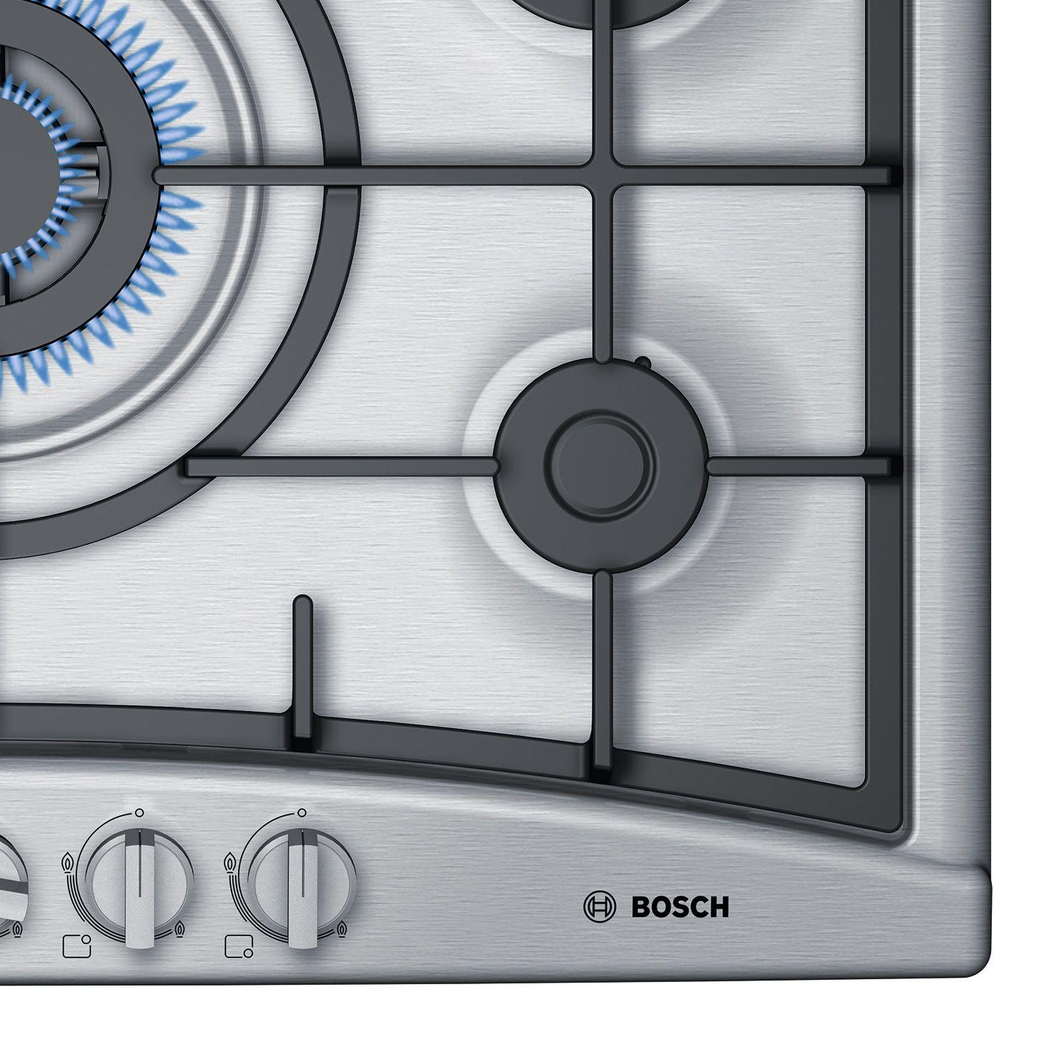 Encimera a Gas Bosch PGQ7G5B90 Acero Inoxidable 5 quemadores-3