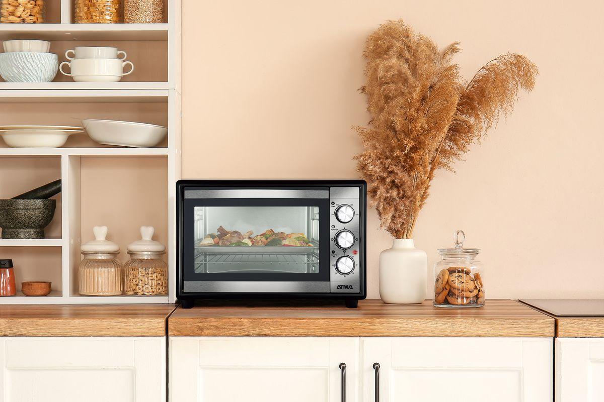 Horno Eléctrico De Mesa Atma Con Grill 30l 1500w-3