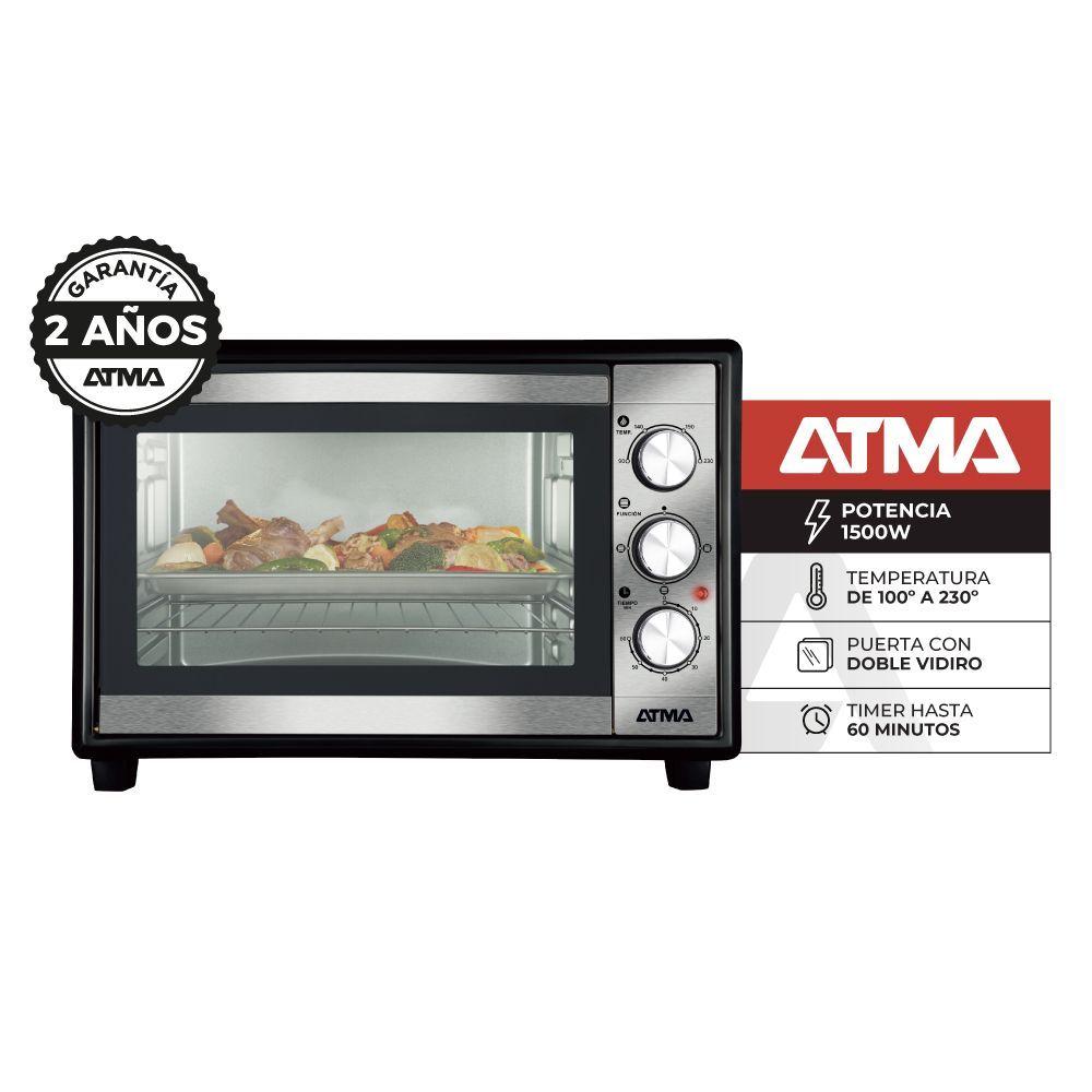 Horno Eléctrico De Mesa Atma Con Grill 30l 1500w-3