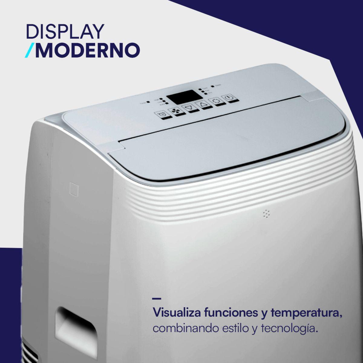 Aire Acondicionado Portátil Noblex Frío Calor 12000btu 4en1 240v-2