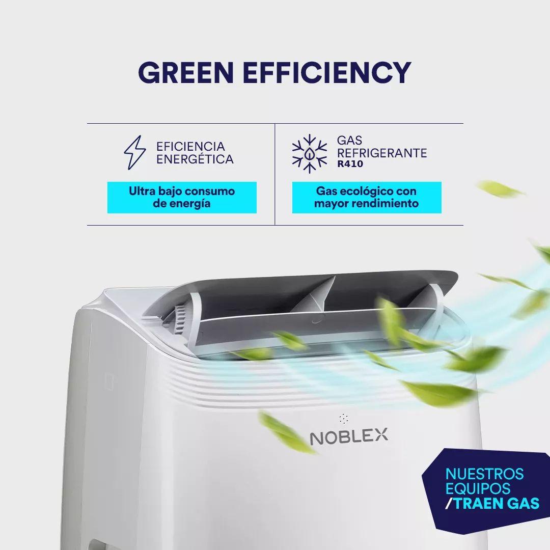 Aire Acondicionado Portátil Noblex Frío Calor 12000btu 4en1-4