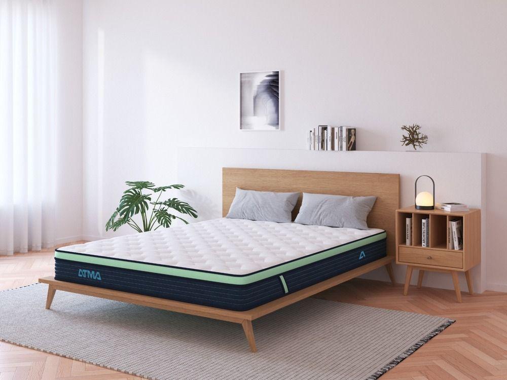 Colchón De Resortes Atma One 2 Plazas 150x190x20 En Caja-4
