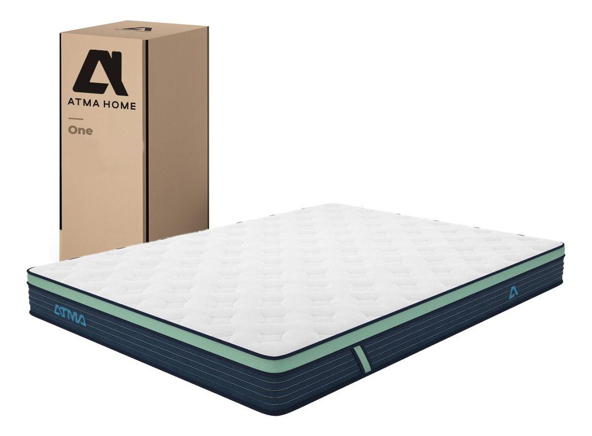 Colchón De Resortes Atma One 2 Plazas 150x190x20 En Caja-7