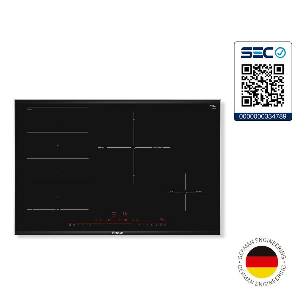 Encimera de Inducción Bosch PXE875DC1E 80 cm Negro-6