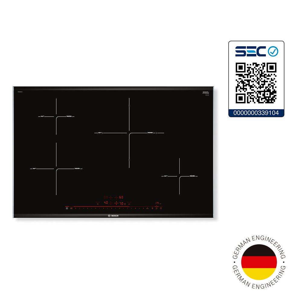 Encimera de Inducción Bosch PIE875DC1E 80 cm Negro-3