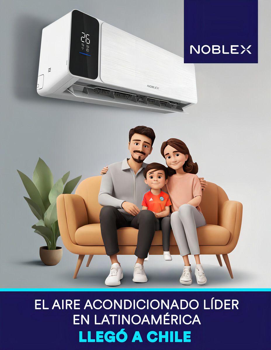 Aire Acondicionado Noblex Split Frío Calor 12000btu Blanco-3