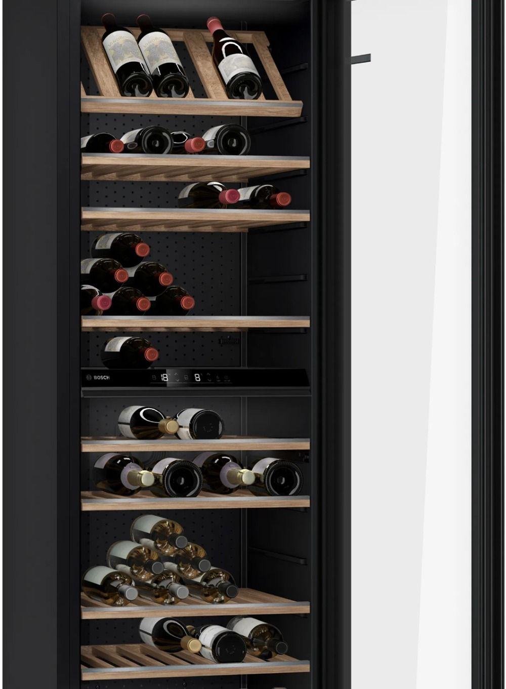 Cava Enfriadora de Vinos Bosch 199 botellas Puerta Cristal-4