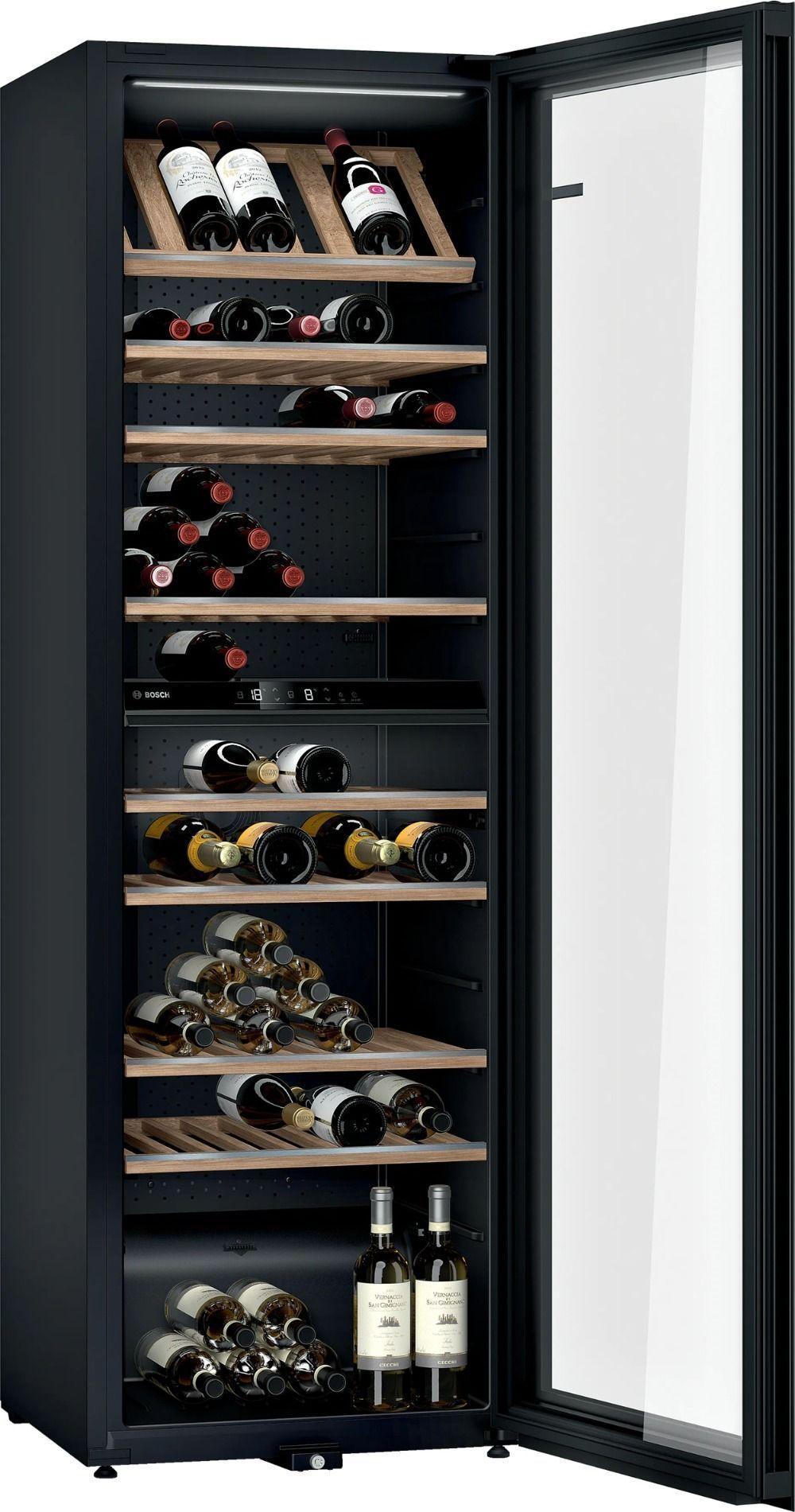 Cava Enfriadora de Vinos Bosch 199 botellas Puerta Cristal-2