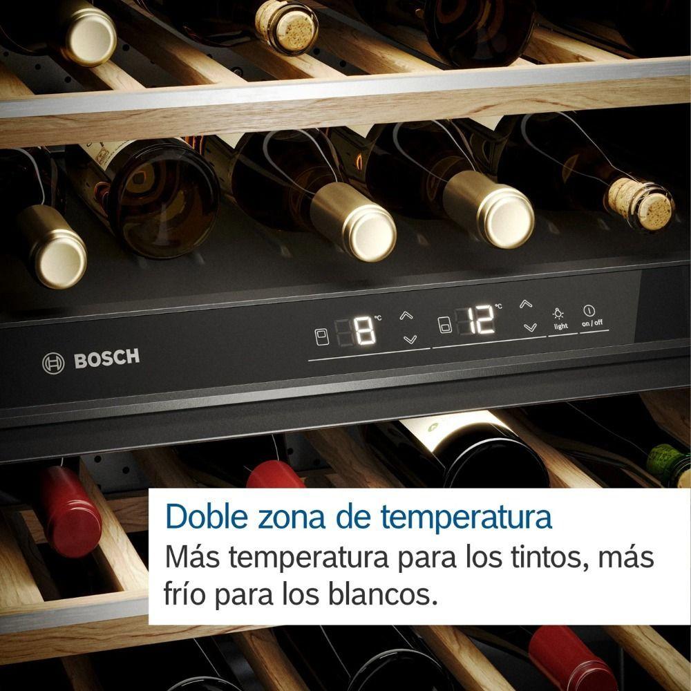Cava Enfriadora de Vinos Bosch 199 botellas Puerta Cristal-4