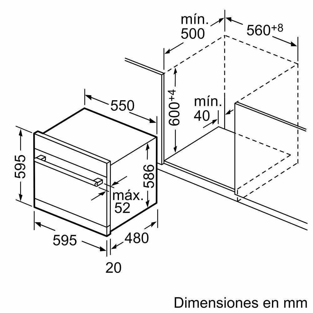 Lavavajillas Compacto Integrable Bosch Serie 6 8 Cubiertos-5