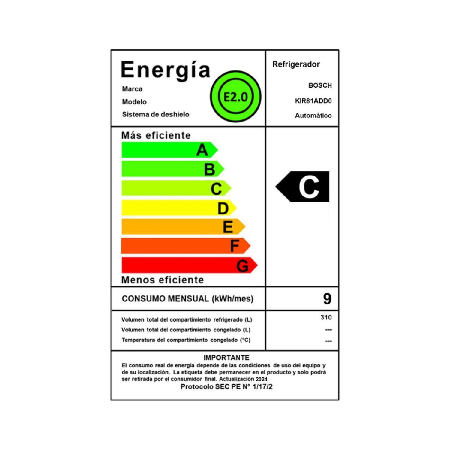 Frigorífico Bosch KIR81ADD0 Serie 6 Integrable SoftClose-6