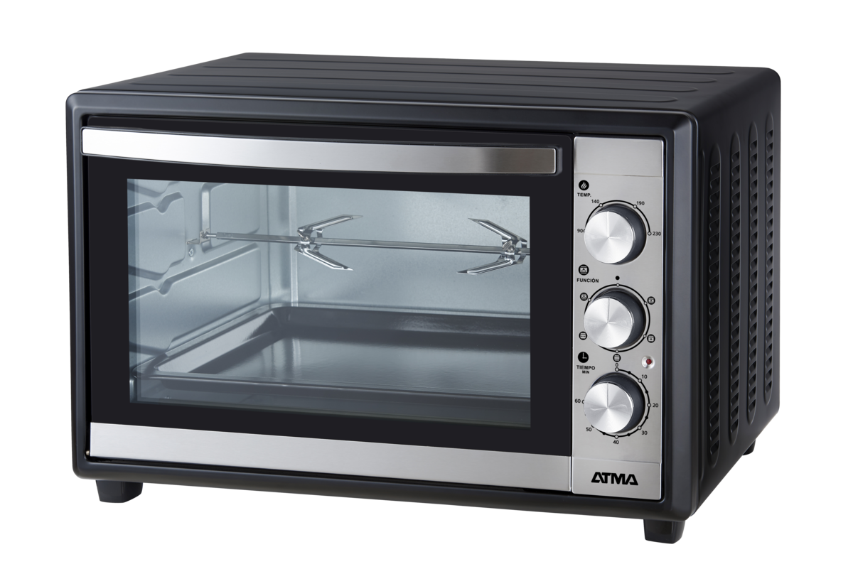 Horno Eléctrico De Mesa Atma con Grill 45l 1800w Convección y Spiedo-5