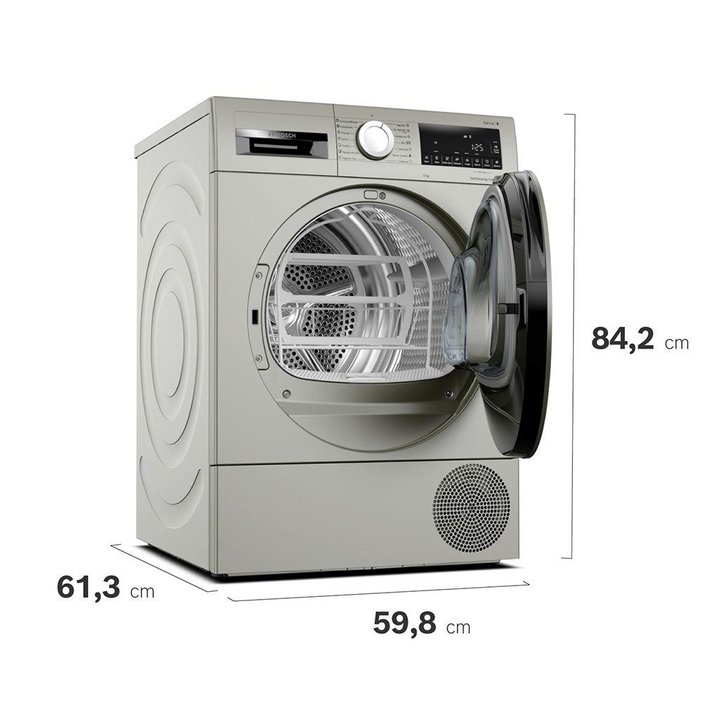 Secadora Bomba de Calor 9 kg Bosch WQG2450XCL-6