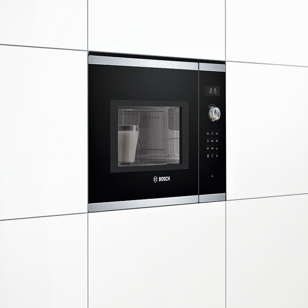 Microondas Integrable Con Grill Bosch BEL554MS0 25L Inox-3
