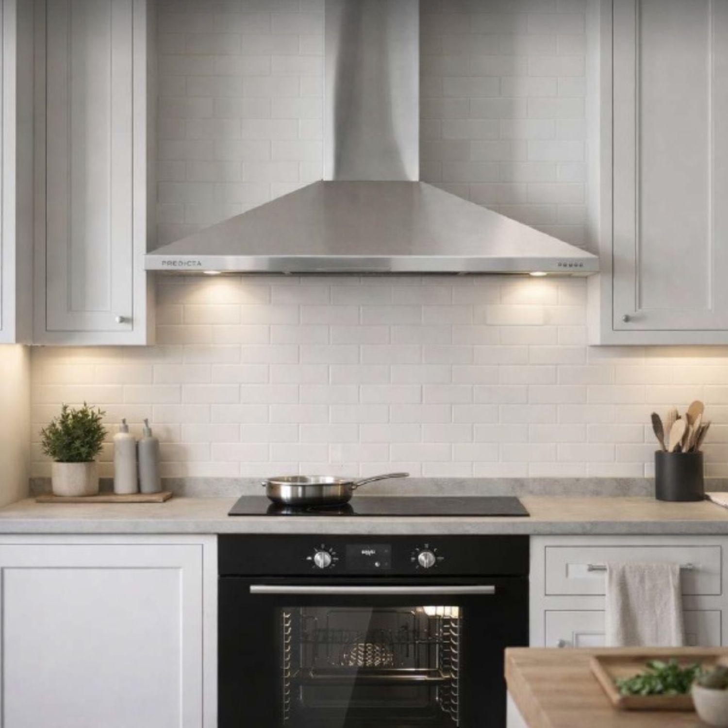Campana decorativa Extractora de Pared 90 cm PDCC090ICL-4