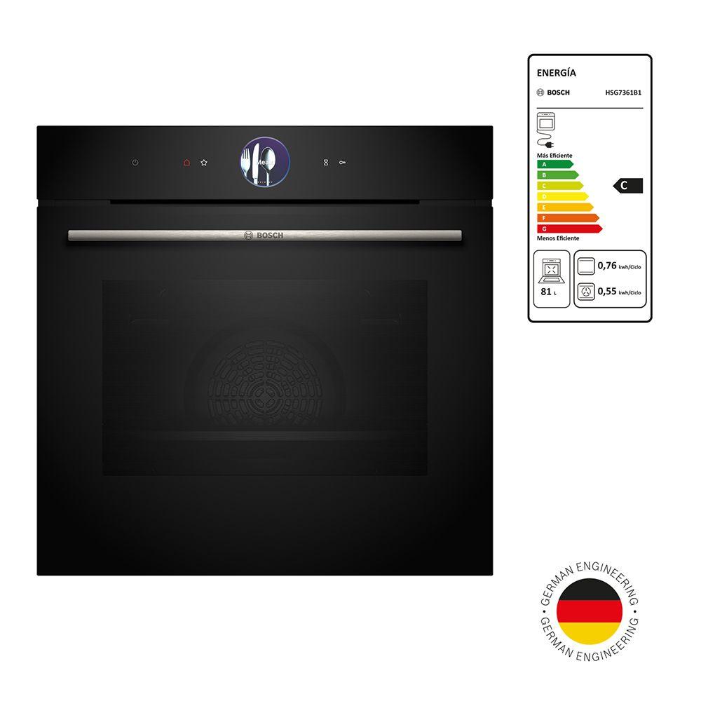 Horno Empotrable 4D Hotair Bosch 71 Lts Dish Assist-7